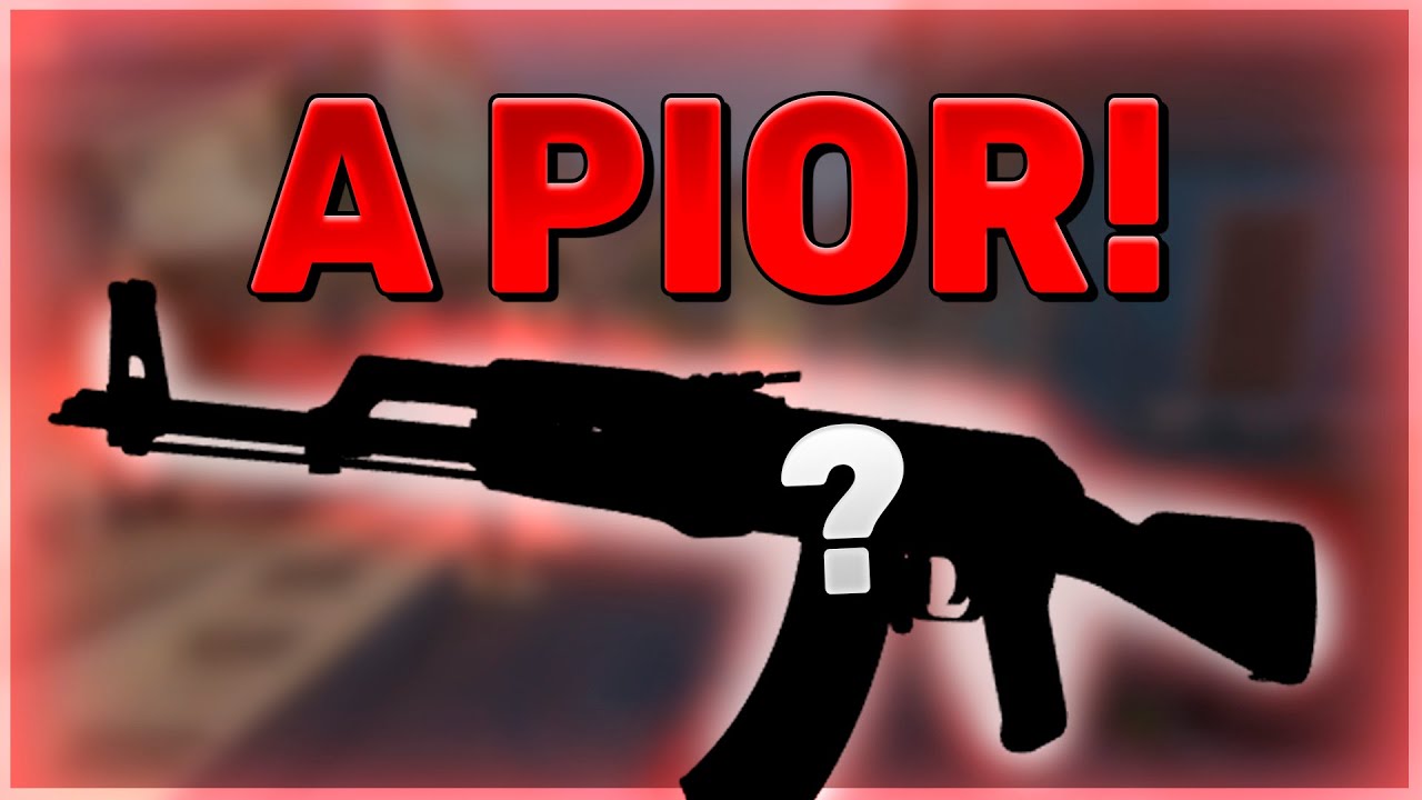 QUAL &Eacute; A PIOR ARMA do CS2 ATUALMENTE?