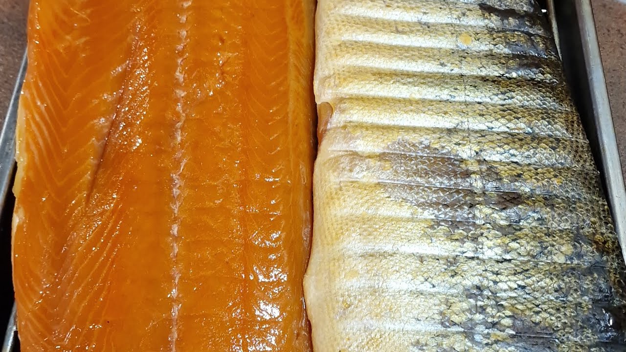 Lachs räuchern, Räucherlachs kalt geräuchert aus dem Kugelgrill Salzmenge korrekt