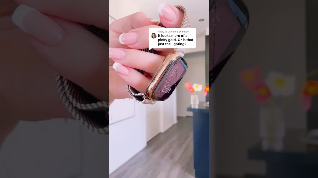 Золото или розовое золото? 