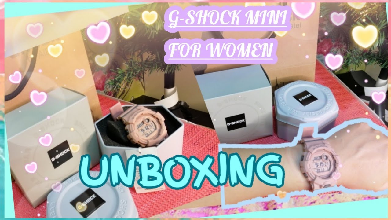 G-SHOCK MINI FOR WOMEN UNBOXING / G-SHOCK GMD-B800SU UNBOXING ANNIVERSARY GIFT
