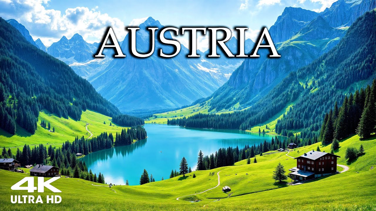 AUSTRIA 4K | A Majestic Journey Through Snow-Capped Alps, Serene Lakes & Historic Villages