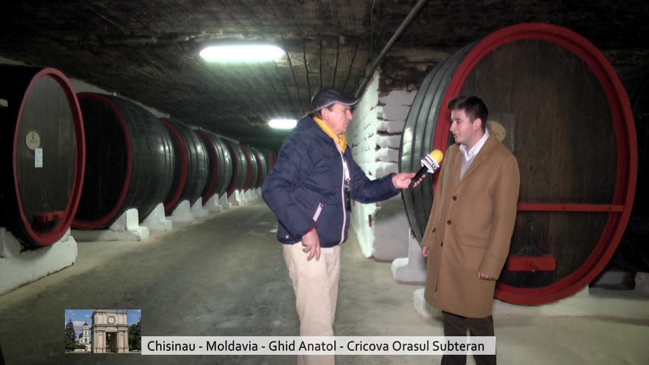 OndaTv in Moldavia nella più grande cantina di Vini