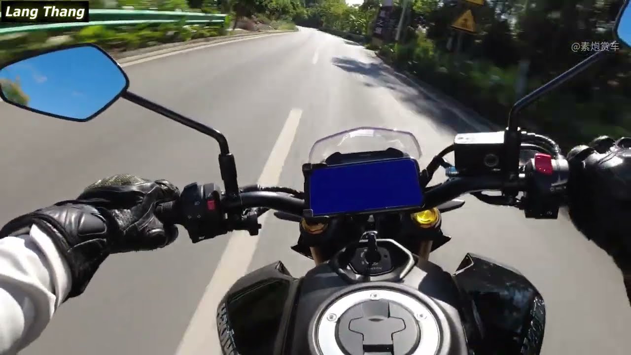 Haojue XCR300 Hight Speed Test Ride