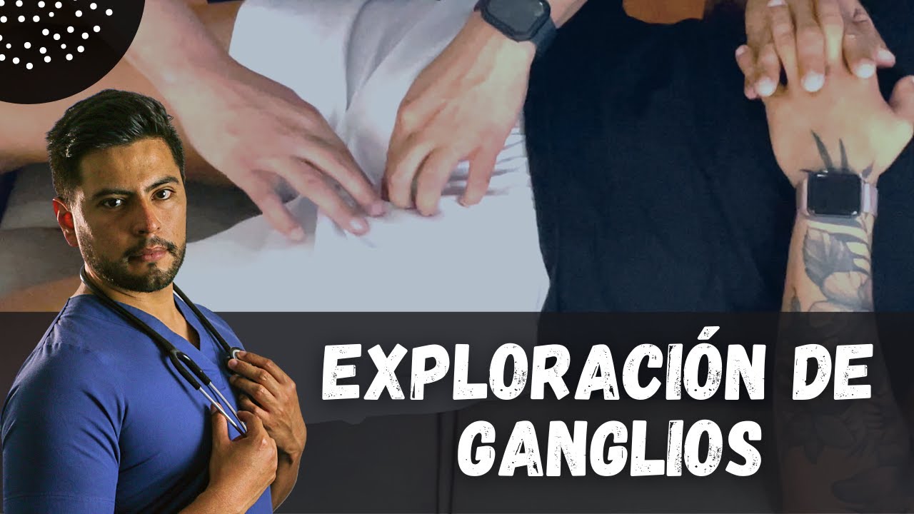 ¿Cómo revisar GANGLIOS LINFATICOS en infecciones de transmisión?