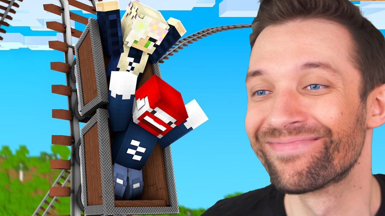 NOOB ACHTERBAHN gegen PRO ACHTERBAHN gegen HACKER ACHTERBAHN 😂 | Minecraft