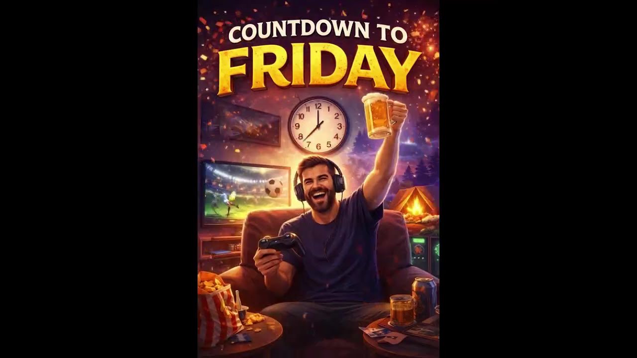 Countdown to Friday #orginalsong #music #song #pop  #punk #friday #celebration