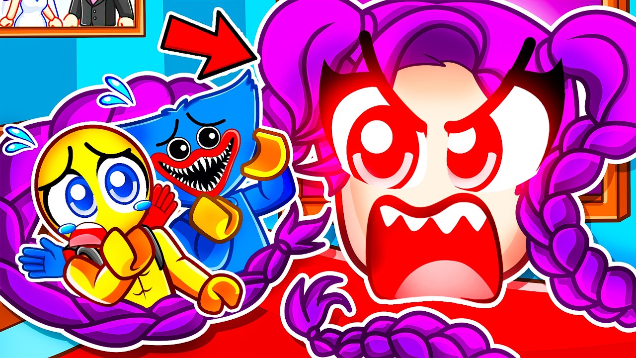 Lily Lovebraids CURSES Huggy & Player in Roblox...