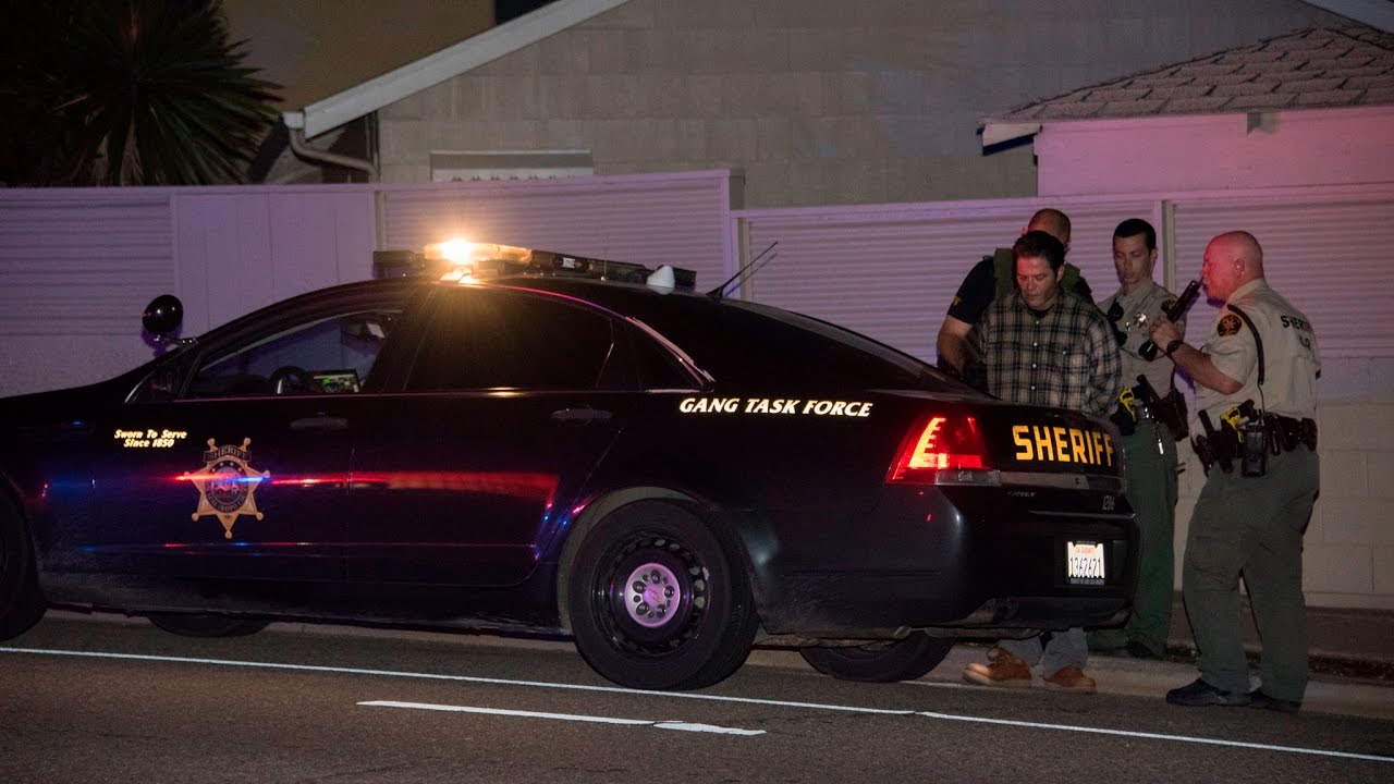 SLO Sheriffs Dept South County High Speed Pursuit Jan 17, 2017