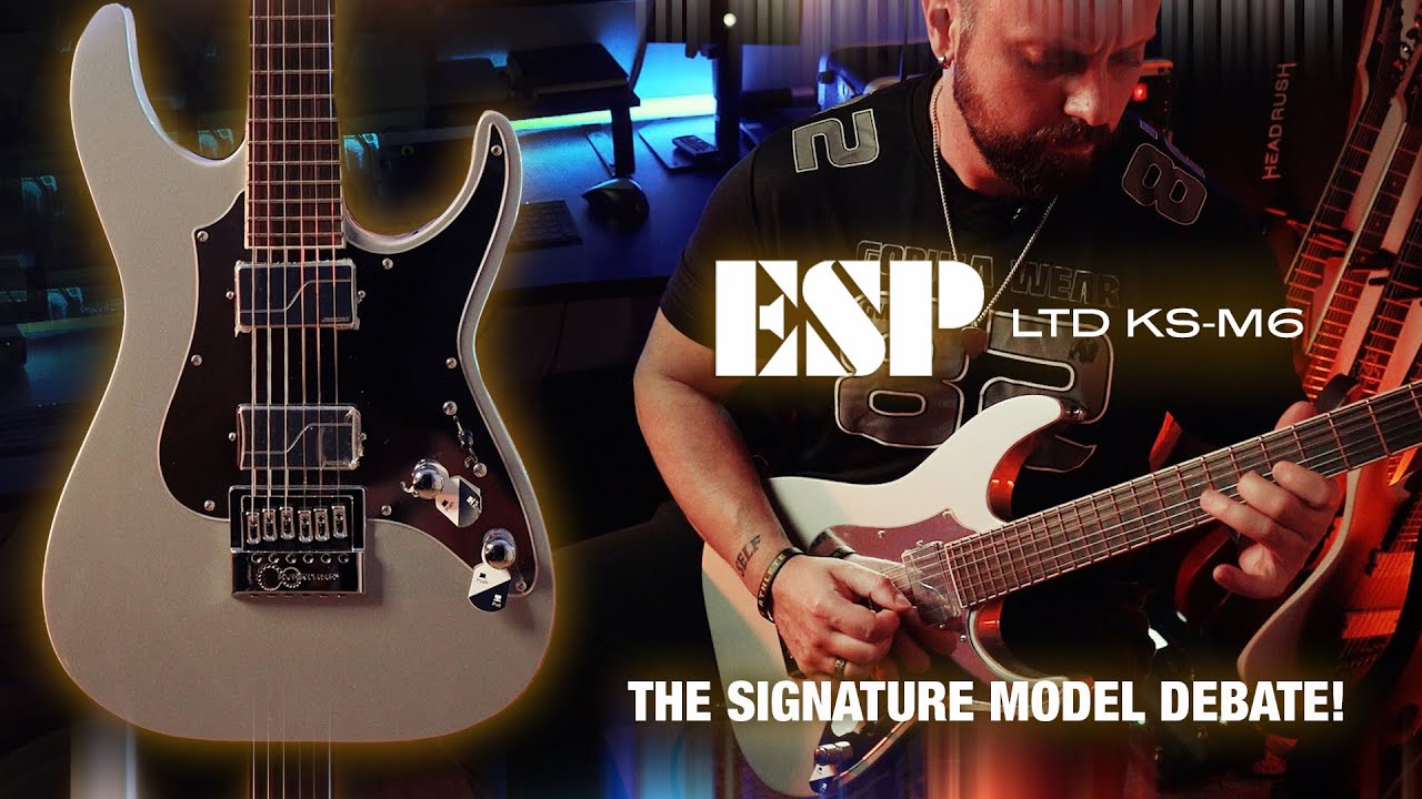THE UPS AND DOWNS OF SIGNATURE MODEL GUITARS | ESP LTD KSM6 Ken Susi Review