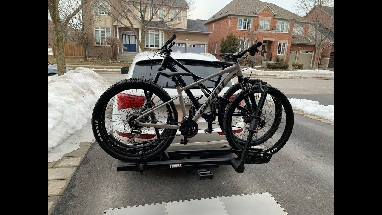 Thule T2 PRO XT and XTR Bike Rack Assembly