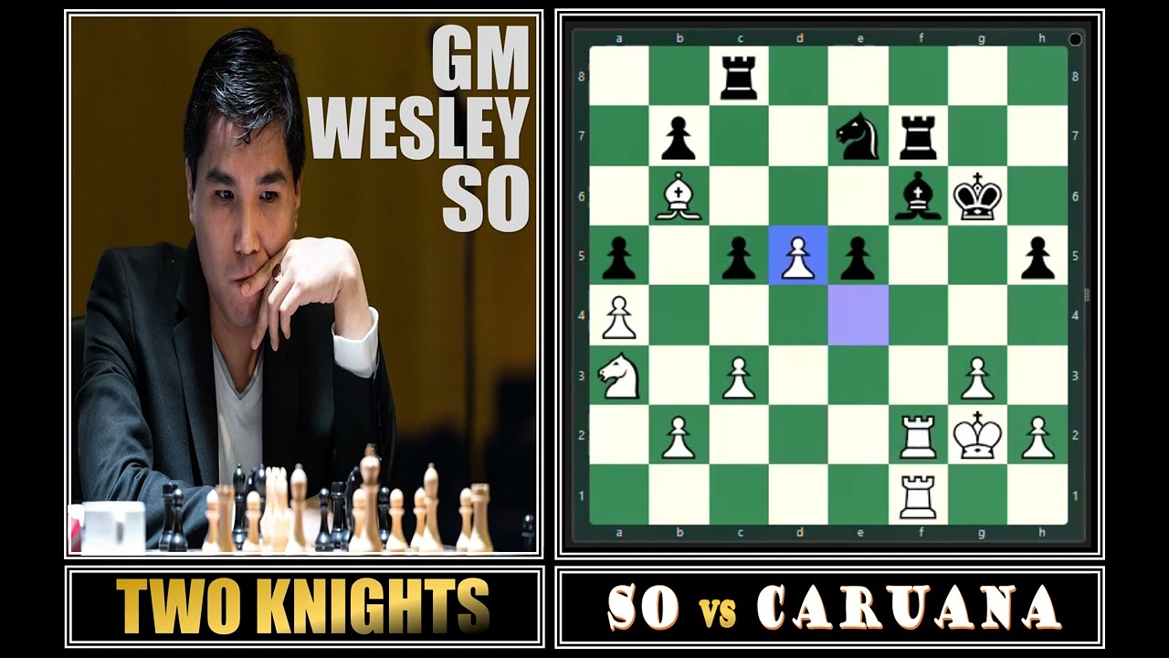 Chess Review: Gm Wesley So - Two Knights Defense #chess