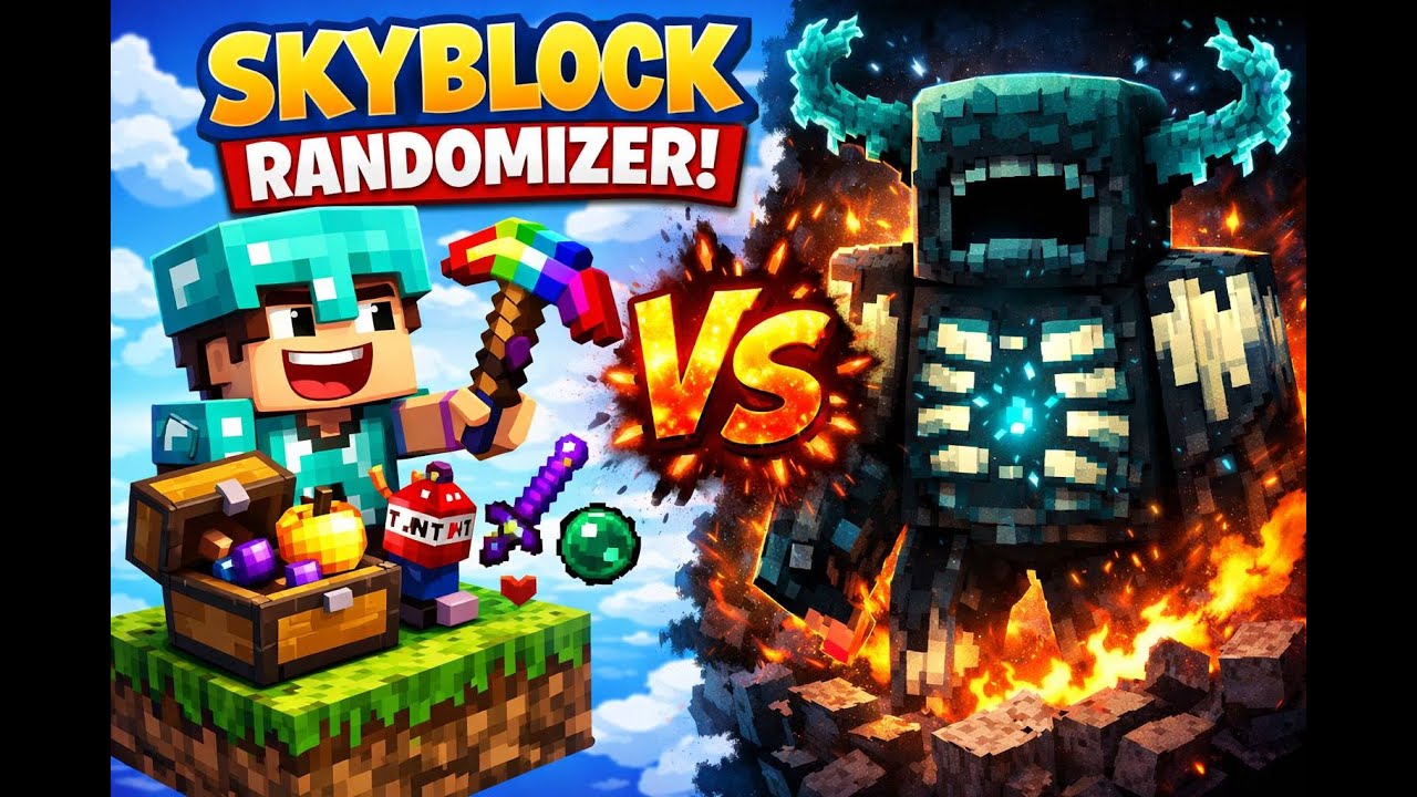 MINECRAFT SKYBLOCK ALLES RANDOM??? 😱