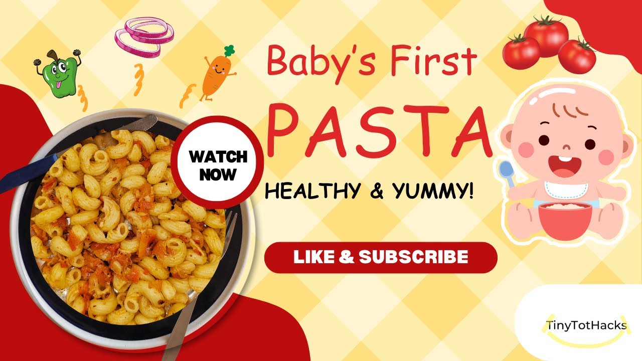 Easy Veggie Pasta for Babies and toddlers | Healthy & No-Grind Baby Meal Idea
