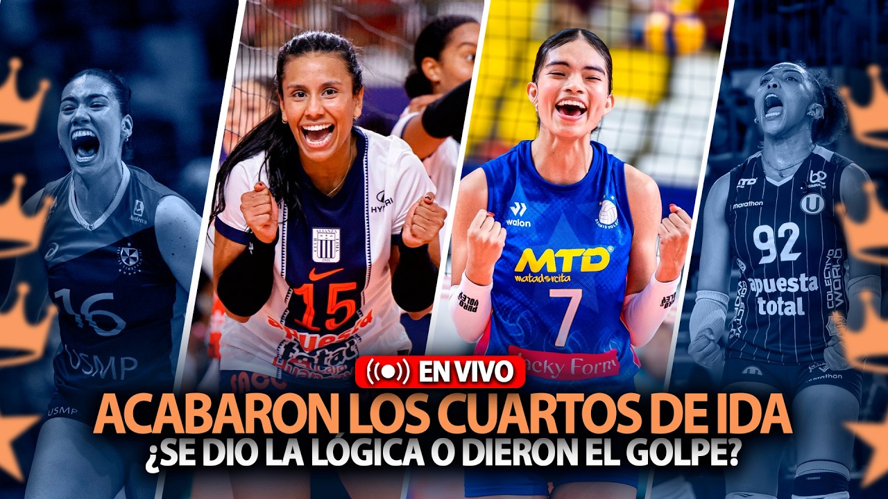 PRIMER PASO POSITIVO PARA ALIANZA LIMA💥CUARTOS DE FINAL LIGA PERUANA DE VOLEY TEMPORADA 2025-2026💥