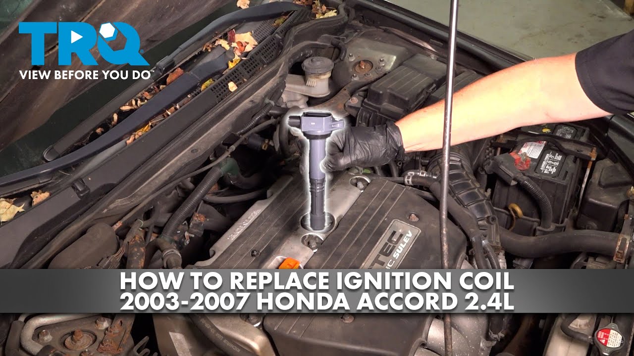 How to Replace Ignition Coils 2003-2007 Honda Accord 2.4L