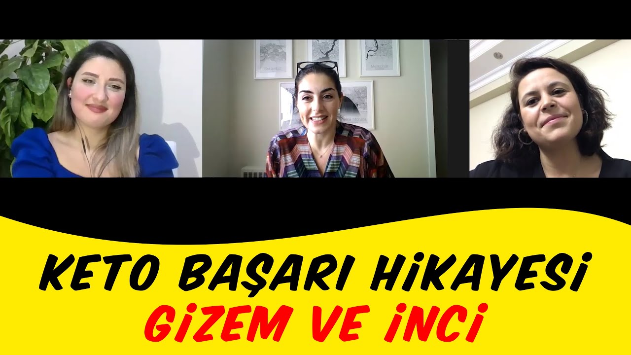 90 - GIZEM VE INCI - BASARI HIKAYELERI - ZAYIFLAYANLAR KENDI HIKAYELERINI ANLATIYOR -  KETO KAFASI