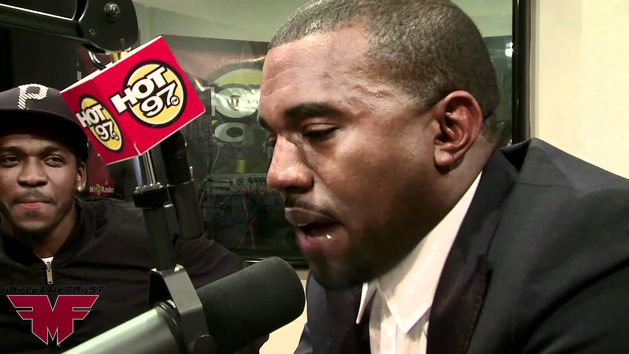 KANYE WEST/PUSHA T FREESTYLE ON THE FUNKMASTER FLEX SHOW