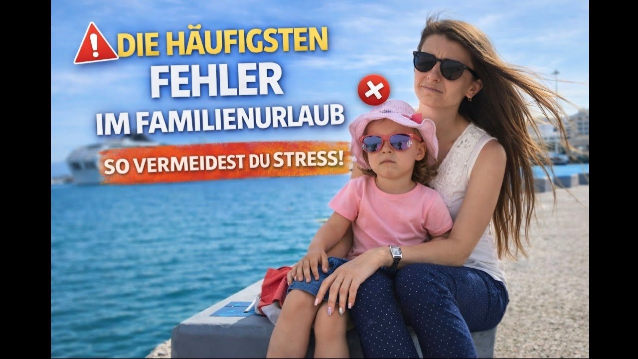 Der größte Fehler im Familienurlaub – So vermeidest du unnötigen Stress