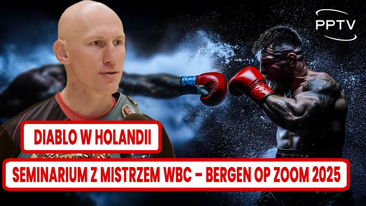Krzysztof “Diablo” Włodarczyk w Bergen op Zoom – seminarium z legendą polskiego boksu! 🥊🇵🇱