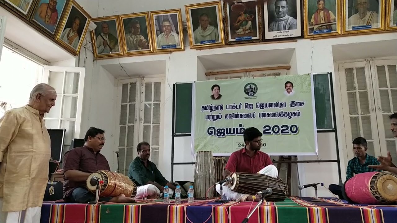 Performed in front of the legendary Mridanga Maestro Umayalpuram K Sivaraman sir