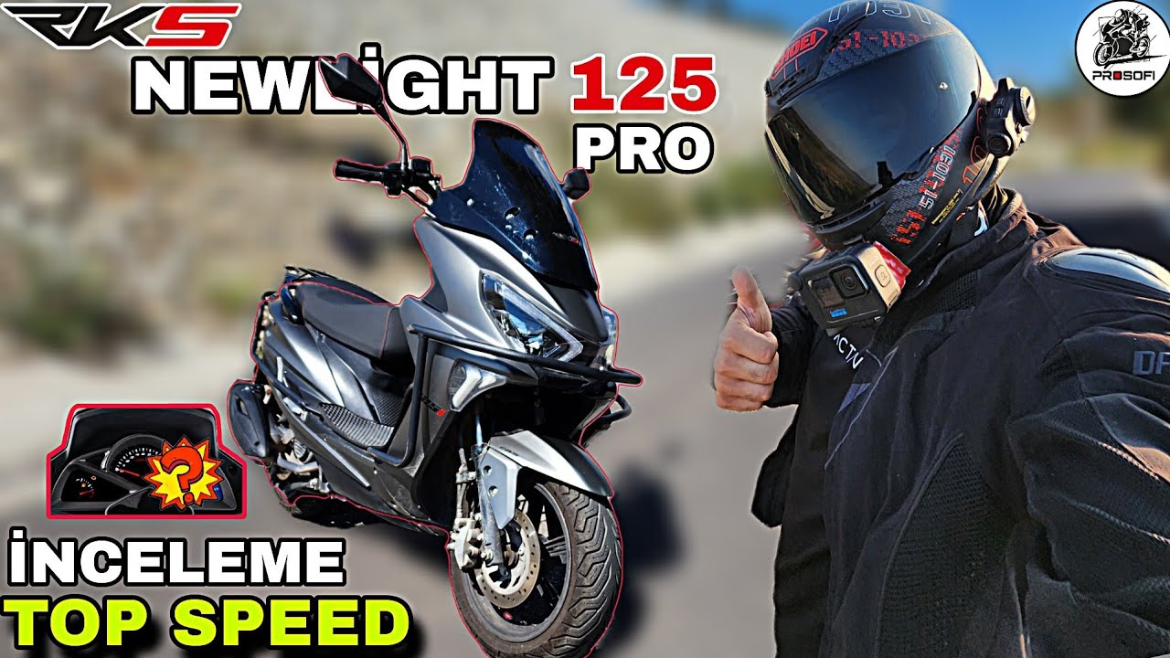 RKS NEWLİGHT 125 İNCELEME & TOP SPEED DENEMESİ ÇILDIRTTI !.. KURYE MOTORU OLUR MU ? ARTILAR EKSİLER?