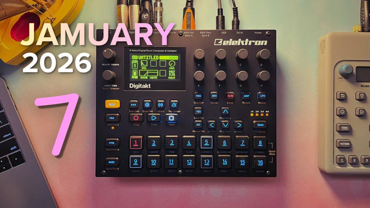 Jamuary 2026 #7 | Calm Relaxing Ambient | Elektron Digitakt