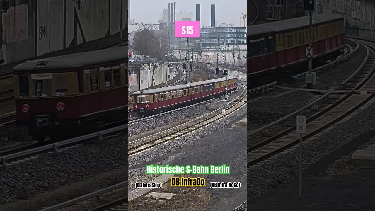 Messfahrt: ( S15 ) ➡️ Westhafen mit BR 475 [ET 165] & BR 477 [ET 167] (Historische S-Bahn Berlin)
