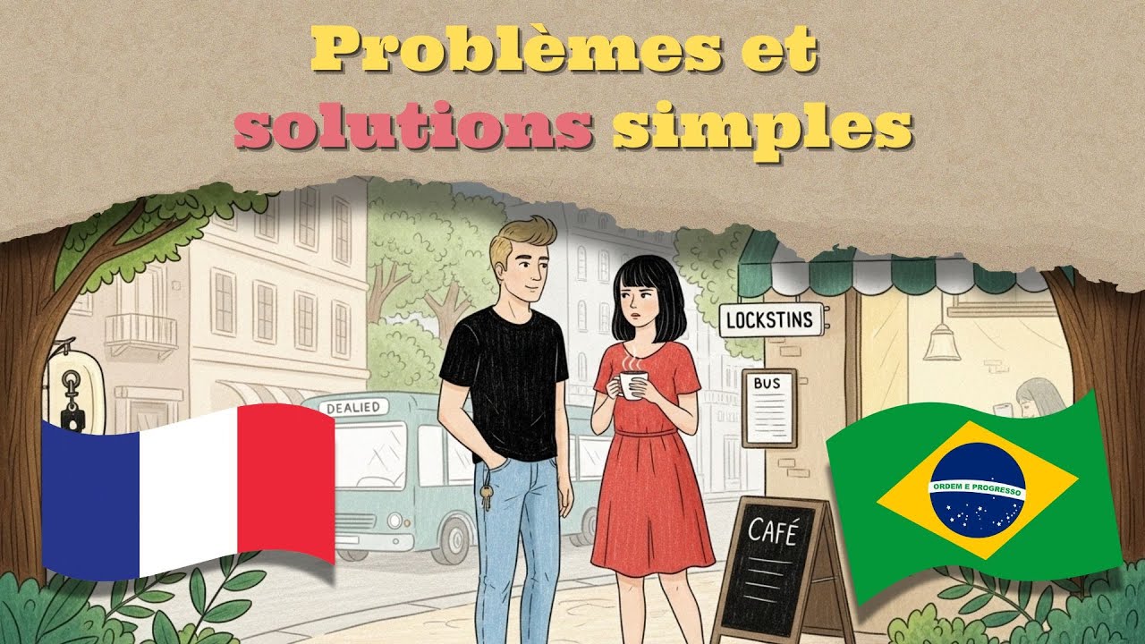 Shadowing Francês A2 | Francês Fácil com História – Problemas e Soluções Simples