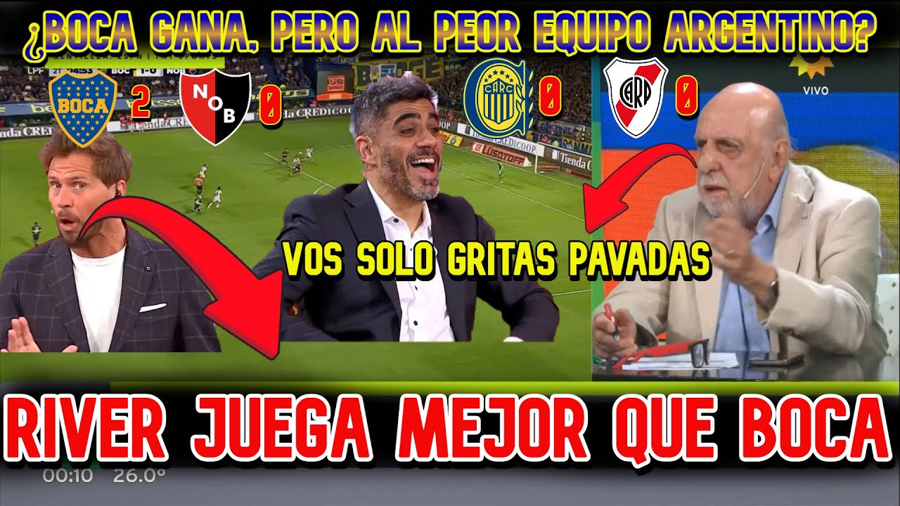 PSF: ¿Boca le ganó al peor equipo Argentino? River empata pero, ¿es mejor que boca en el arranque?