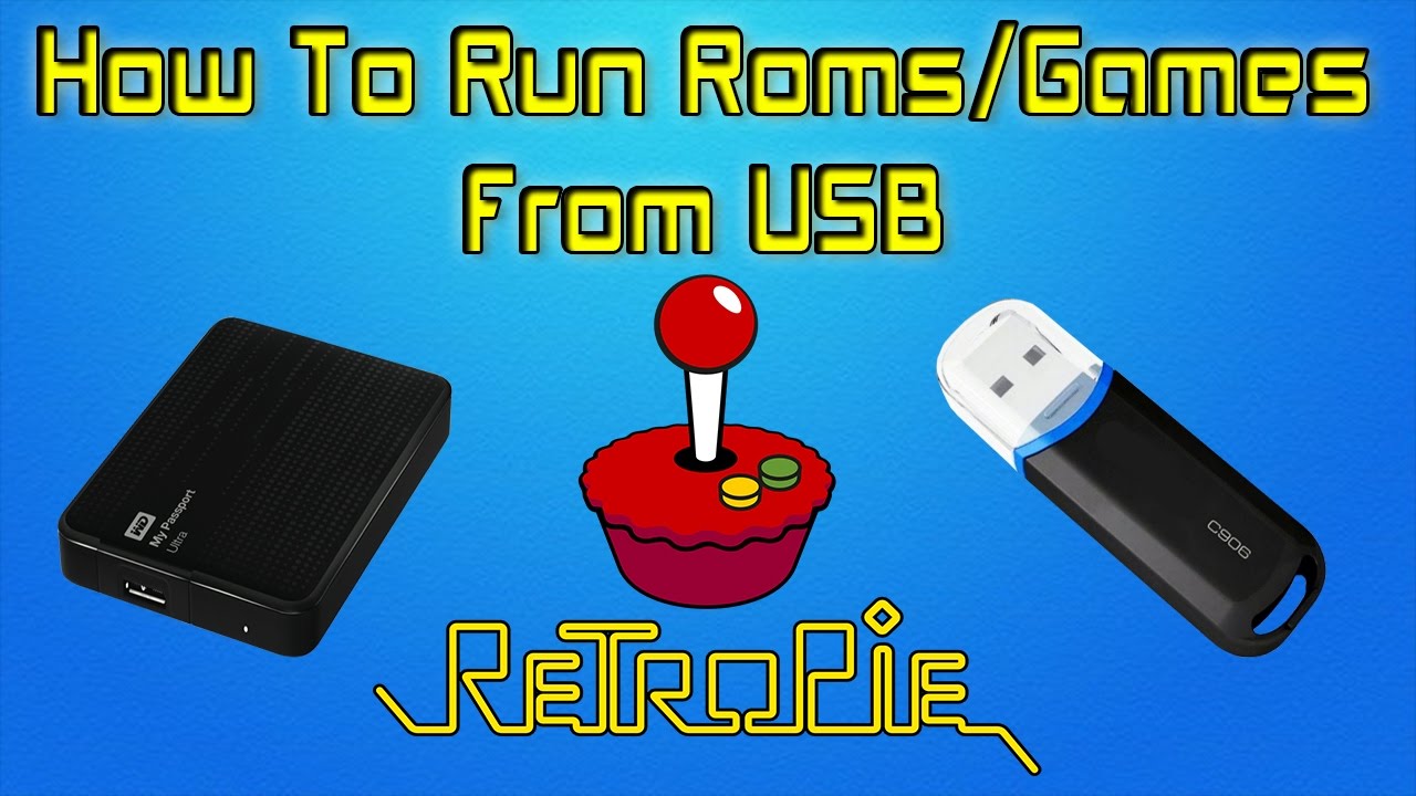 RetroPie Run Roms / Games From Usb Stick Or Usb Hard Drive