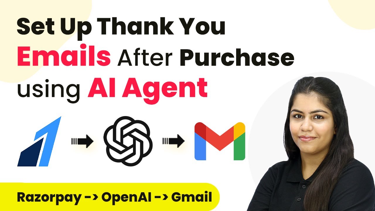 How to Set Up Thank You Emails After Purchase using AI Agent