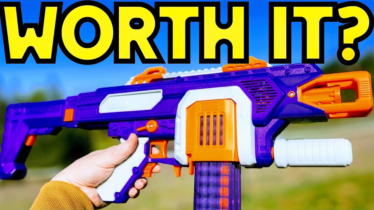 Adventure Force AXIS SWITCH PRO | Универсальный бластер? | Полный обзор и демонстрация стрельбы