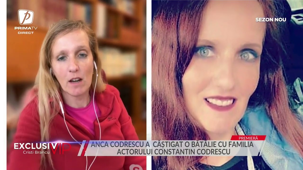 Anca Codrescu a c&acirc;știgat o bătălie cu familia actorului Constantin Codrescu