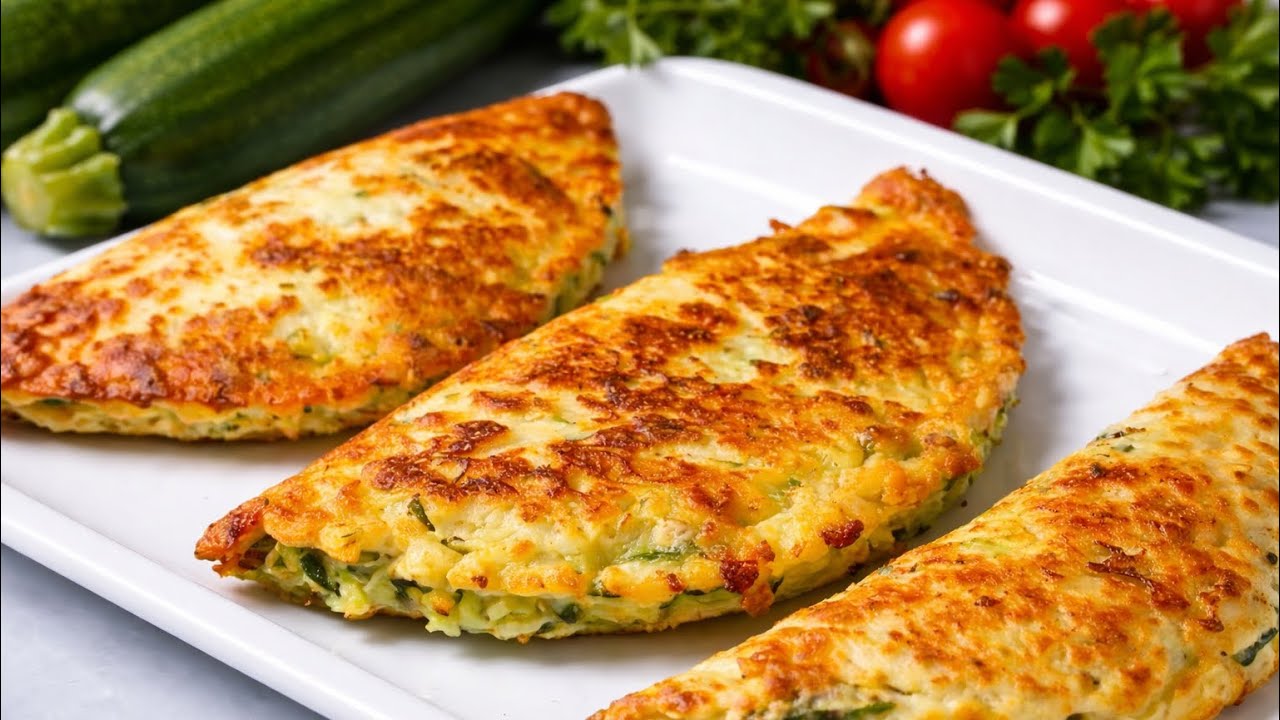New Way to Use Zucchini ! 2 Minutes Recipe !