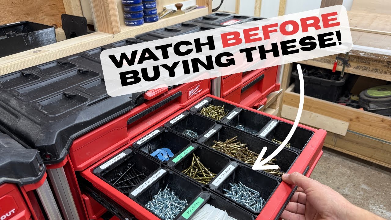 PACKOUT 4 DRAWER - with the PRO BIN SYSTEM - critical instructions #packout