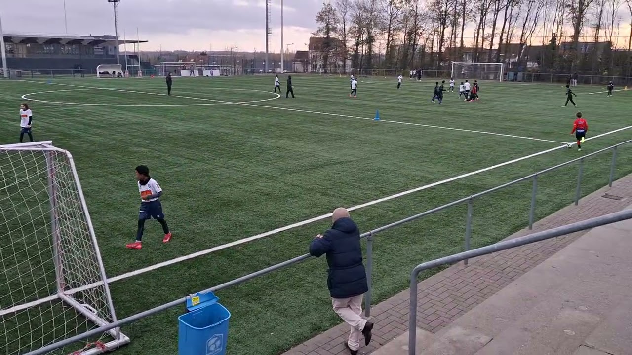 U12 B Sporting Bruxelles  VS U12 B Saint Michel 6 - 1.    