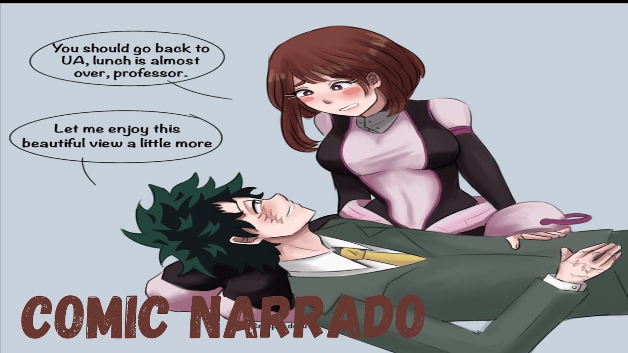 Escapando Se Clase 🥰💗💚  My Hero Academy Cómics 