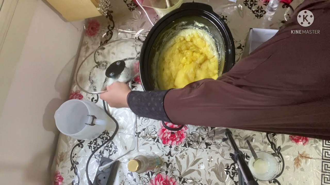 صابون الكبريت بالطريقة الساخنة
