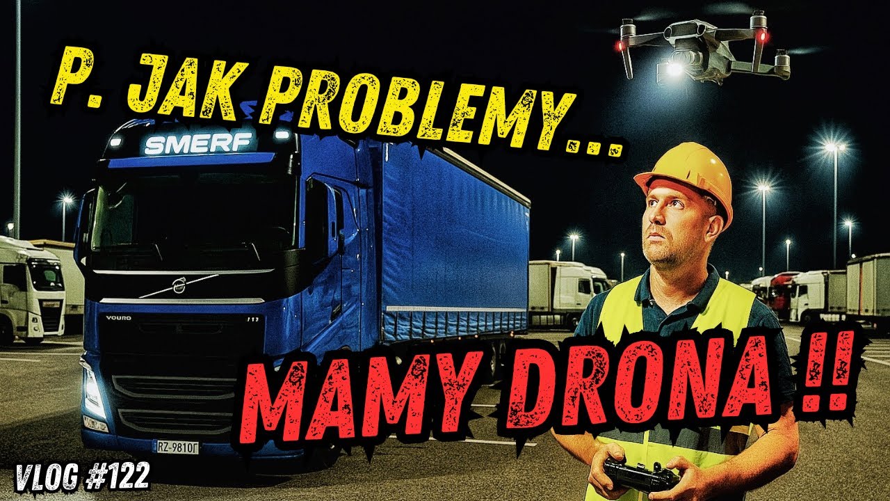 🚛 CIĘŻARÓWKĄ PO POLSCE – Awizacja, Przerzuty i Nocny Rozładunek | Ujęcia z Drona! 🛣️