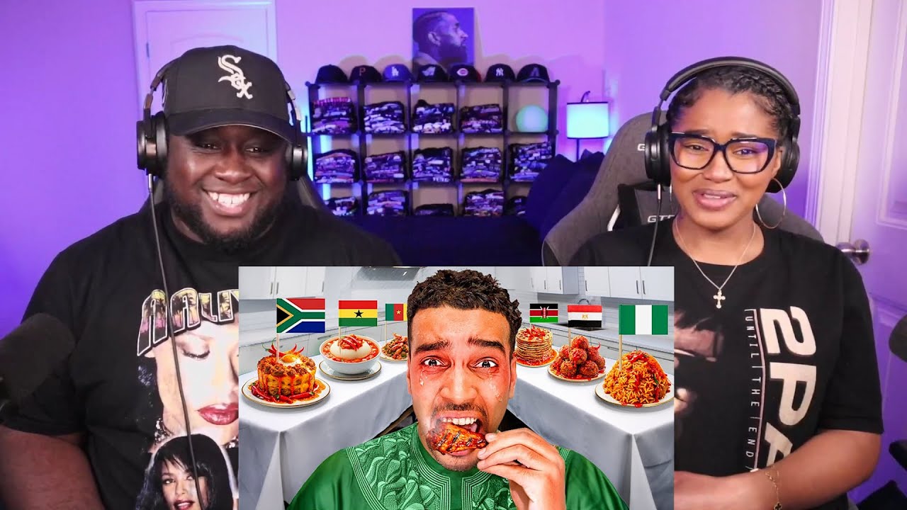 Kidd and Cee Reacts To Eating The Spiciest Food From Every Country Africa Edition