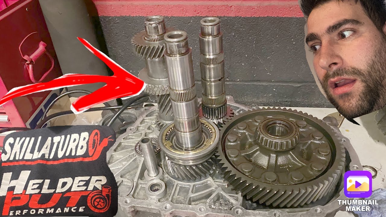 Modifying and fix a BROKEN GEARBOX O2M (FJW)