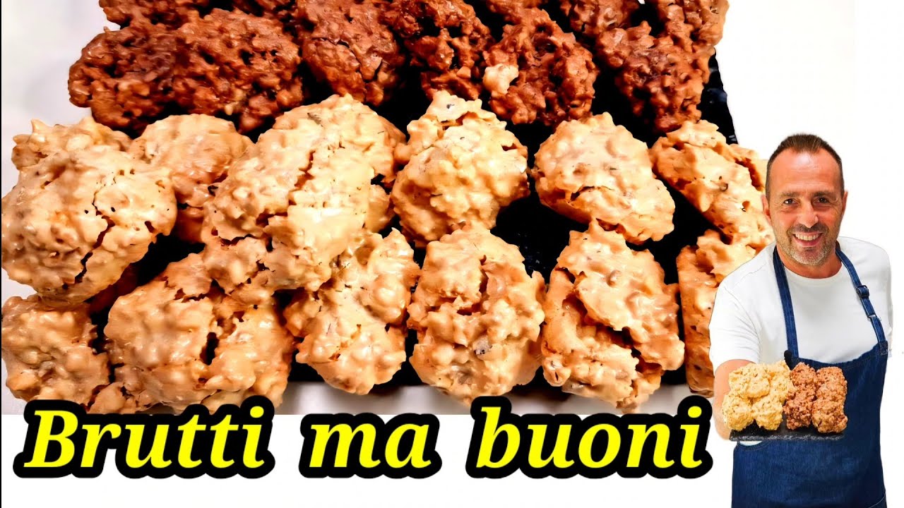 BRUTTI MA BUONI DUE GUSTI FATTI IN POCHI MINUTI-Ricetta spettacolare per farli semplicemente in casa