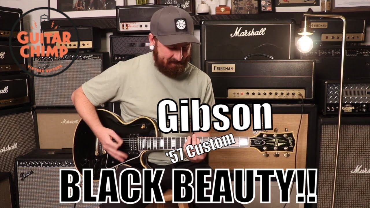 1994 Gibson Custom Shop Historic Les Paul Custom '57 Reissue Black Beauty