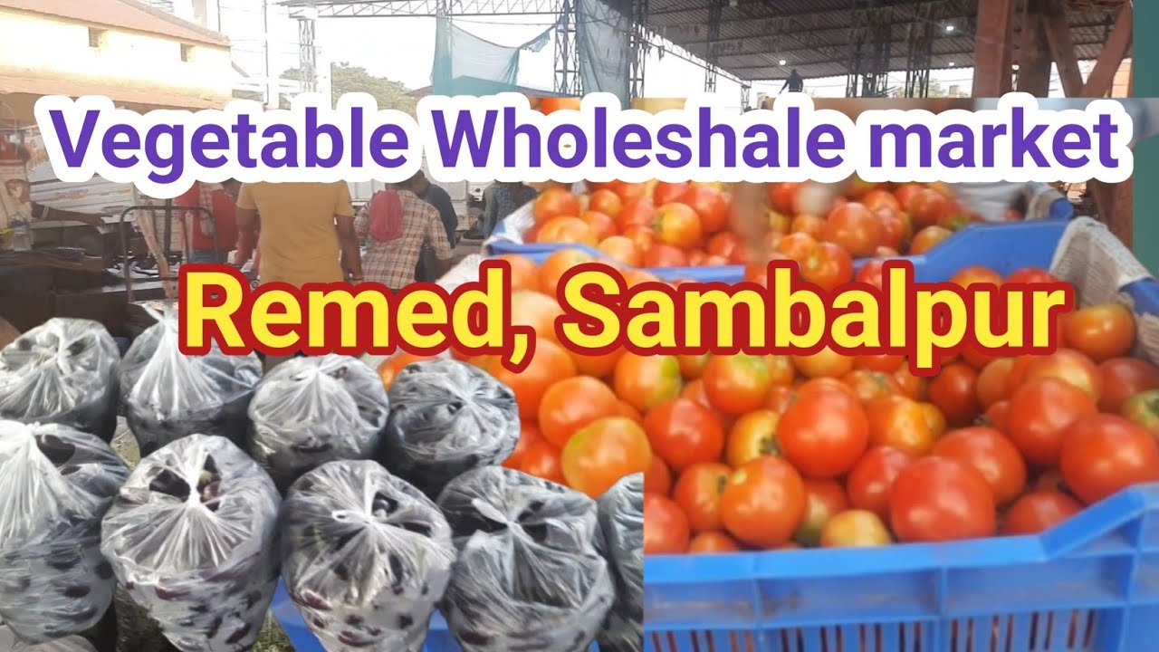 VEGETABLE WHOLESHALE 🥕🥒🍆 🍅MARKET, REMED, SAMBALPUR ସବୁଠାରୁ ଶସ୍ତା ଆଉ ତାଜା ପରିବା ମଣ୍ଡି