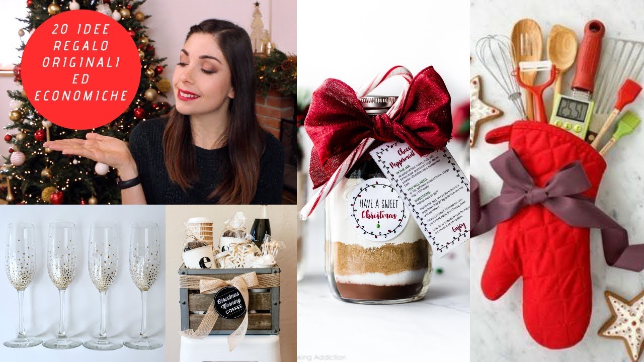 🎁 20 IDEE REGALO PER NATALE ORIGINALI E PER TUTTE LE TASCHE 🎁