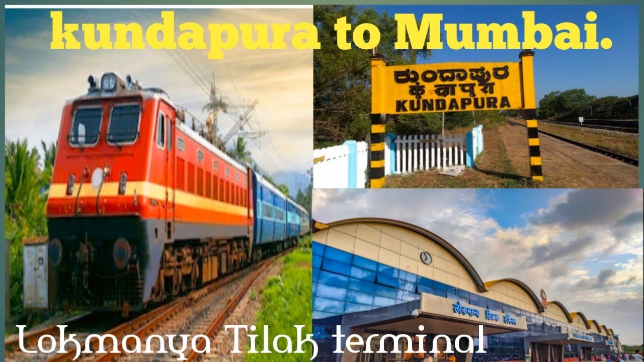 kundapura to  lokmanyatilak terminus Mumbai | train journey #