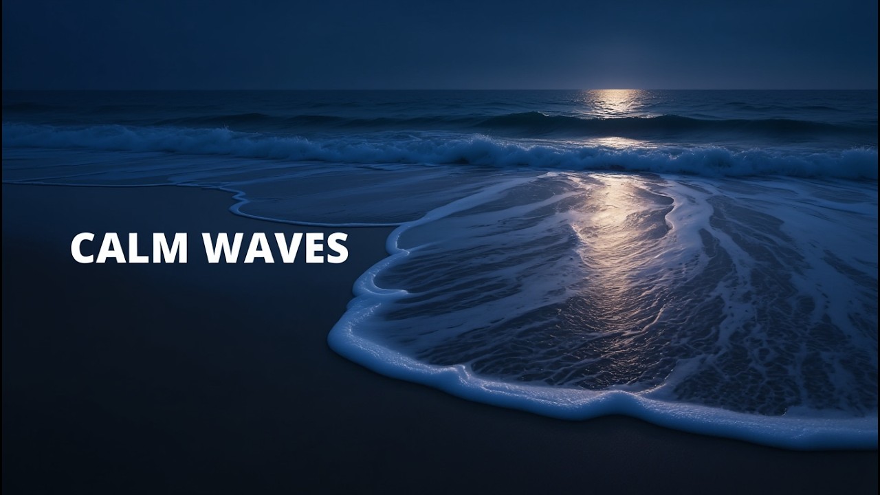 Soothing Ocean Waves for Deep Sleeping 💤 Relaxing Music for Insomnia relief • Stop Overthinking