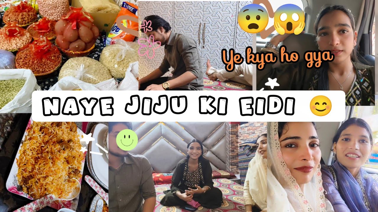 Finally Milo Hamare Naye Jiju Se ❤️ | EIDI Dene Gaye 😊Full Masti With Family ❤️Sahiba Vlogs