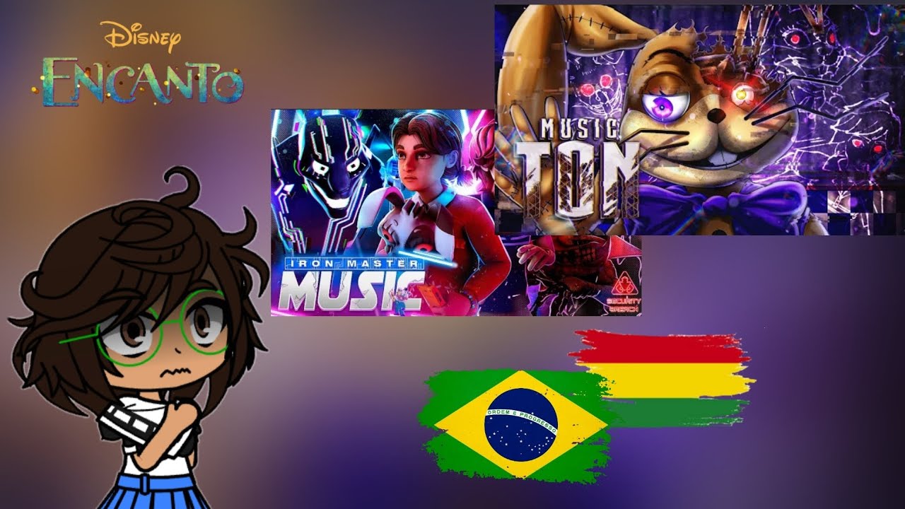 Encanto React Rap do Ruínas do Pizzaplex | Five Nights at Freddy's: Security Breach (Ruin) | 🇧🇷/🇧🇴