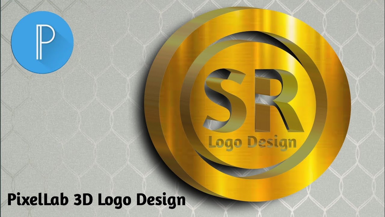3D Logo Design PixelLab | Pixelzlab Se 3D Logo kaise banaye | how to make professional 3D logo |